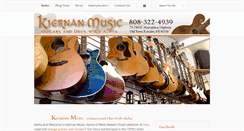 Desktop Screenshot of kiernanmusic.com